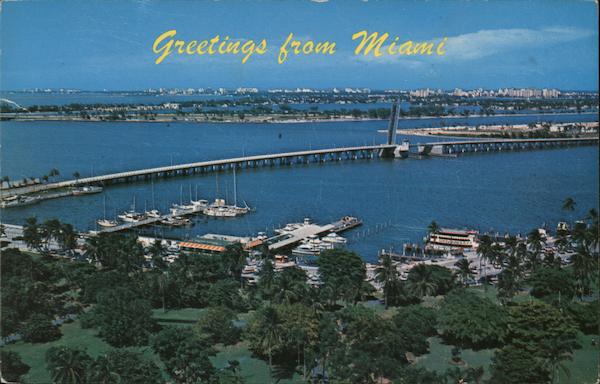 Bird's-Eye View, Bayfront Park Miami Florida