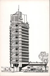 Price Tower Apartment & Office Building Bartlesville, OK Postcard Postcard Postcard
