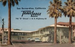 San Bernardino Travelodge Postcard