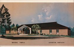 Masonic Temple Postcard