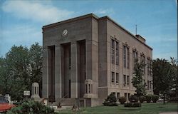 Webster County Courthouse Postcard