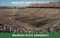 MSU Spartan Stadium Postcard