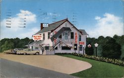 Famous Westview Hotel & Cafe Postcard