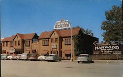 Harwood Motor Lodge Postcard