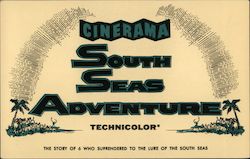 South Seas Adventure - Empire Theatre, Cinerama Postcard