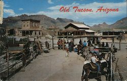 Time for a Ride, Old Tucson Arizona Postcard Postcard Postcard