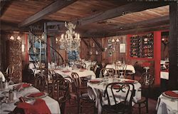 Carriage House Restaurant Postcard