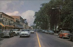 Main Street, Hyannis, Cape Cod, Mass. Massachusetts Postcard Postcard Postcard