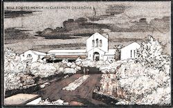 Will Rogers Memorial Claremore, OK Postcard Postcard Postcard