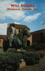 Will Rogers Memorial Postcard