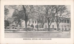 Municipal Offices and Auditorium Postcard