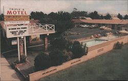 Triple "K" Motel Hemet, CA Postcard Postcard Postcard