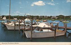 Wychmere Harbor Harwich Port, MA Dick Smith Postcard Postcard Postcard