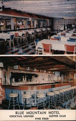 Blue Mountain Hotel and Skeet Club Postcard