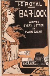 The Royal Bar-Lock writes every letter in plain sight Postcard