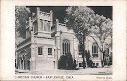 Christian Church Bartlesville, OK Postcard Postcard Postcard