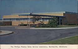 The Phillips Plastics Sales Service Laboratory Bartlesville, OK Postcard Postcard Postcard