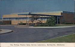 The Phillips Plastics Sales Service Laboratory Postcard