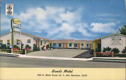 Sands Motel Postcard