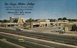 De Anza Motor Lodge Postcard