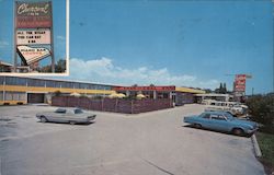 Golden Host Motel Postcard
