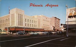 Downtown Phoenix, AZ Bob Perley Postcard Postcard Postcard