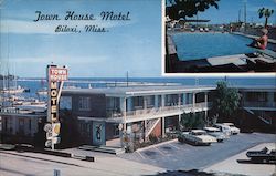 Town House Motel Biloxi, MS Postcard Postcard Postcard