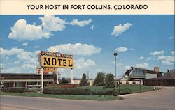 Edge-O-Town Motel Fort Collins, CO Joe E. Clark Postcard Postcard Postcard