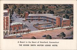 The Roger Smith Motor Lodge Hotel Postcard