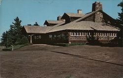 Keweenaw Park Club House at Copper Harbor Postcard