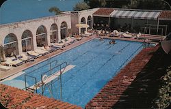 The Pool at the Castle Harbour Hotel Postcard