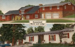 Homestead Motel and Lodge Fifield, WI Postcard Postcard Postcard