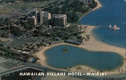 Hawaiian Village Hotel Postcard