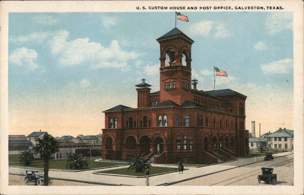 U.S. Custom House and Post Office Galveston Texas