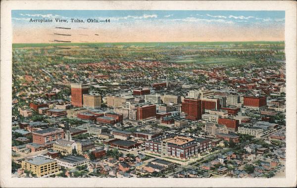 Aeroplane View, Tulsa Oklahoma