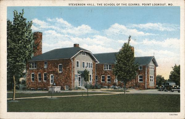 Stevenson Hall, The School of the Ozarks Point Lookout Missouri