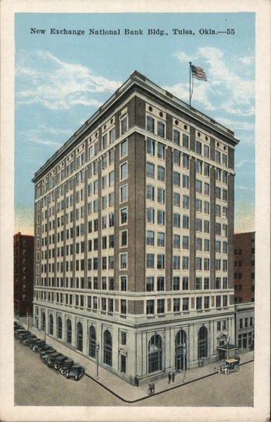 New Exchange National Bank Bldg. Tulsa Oklahoma