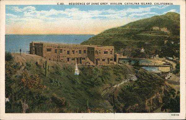Residence of Zane Grey, Catalina Island Avalon California