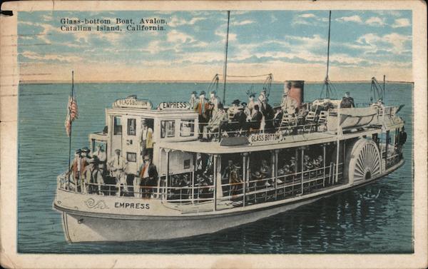 Glass-Bottom Boat, Catalina Island Avalon California