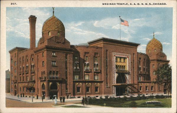 Medinah Temple A.A.O.N.M.S. Chicago Illinois