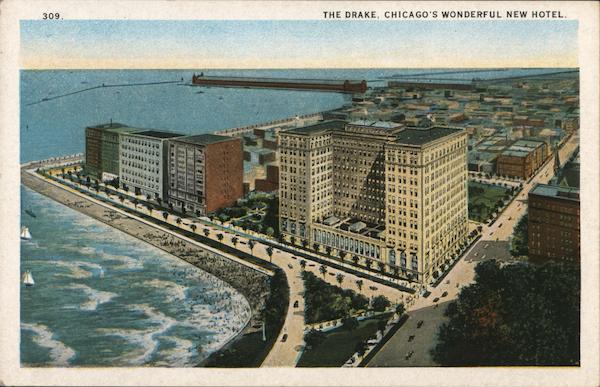The Drake Hotel, Lake Shore Drive Chicago Illinois