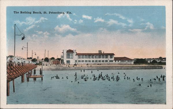 The Bathing Beach St. Petersburg Florida