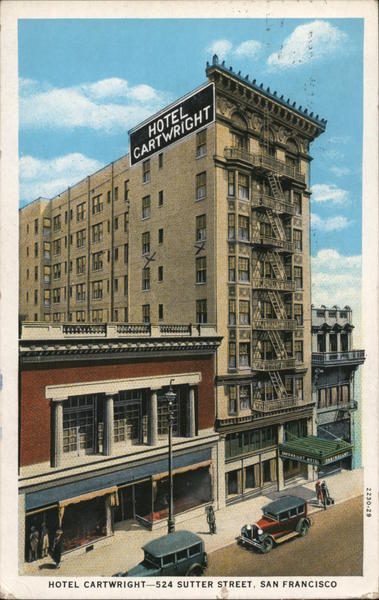 Hotel Cartwright San Francisco California
