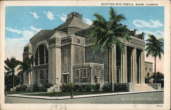 Scottish Rite Temple Miami Florida