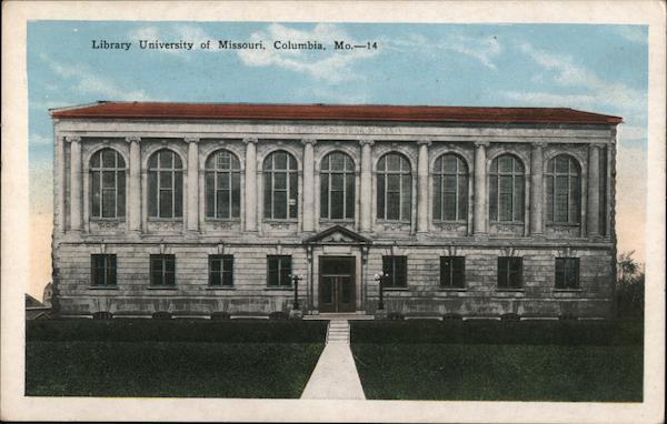 Library, University of Missouri Columbia