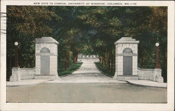 New Gate to Campus, University of Missouri Columbia