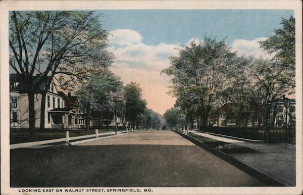 Looking East on Walnut Street Springfield Missouri