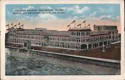 Crystal Palace Galveston, TX Postcard Postcard Postcard