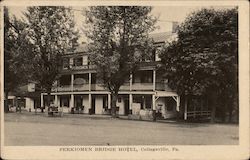 Perkiomen Bridge Hotel Postcard