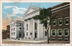 Ev. Lutheran Church of the Trinity, De Kalb Street, Near Penn Street Postcard